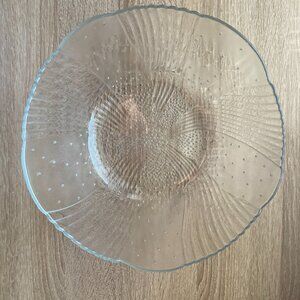 Harmony Clear Serving Bowl by Libbey Glass Company